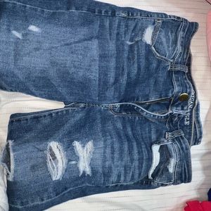 AMERICAN EAGLE X SUPER STRETCH SKINNY JEANS - Ripped